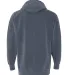 Comfort Colors 1567 Garment Dyed Hooded Pullover S in Denim back view