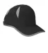 BA514 Big Accessories Performance Cap in Black front view