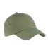 BA529 Big Accessories Washed Baseball Cap in Sage front view