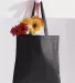 BE003 BAGedge 8 oz. Canvas Tote BLACK front view