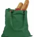BE007 BAGedge 6 oz. Canvas Promo Tote FOREST front view
