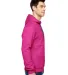 SF76R Fruit of the Loom 7.2 oz. Sofspun™ Hooded  CYBER PINK side view