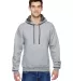 SF76R Fruit of the Loom 7.2 oz. Sofspun™ Hooded  ATHLETIC HEATHER front view