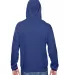 SF76R Fruit of the Loom 7.2 oz. Sofspun™ Hooded  ADMIRAL BLUE back view