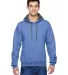 SF76R Fruit of the Loom 7.2 oz. Sofspun™ Hooded  CAROLINA HEATHER front view