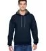SF76R Fruit of the Loom 7.2 oz. Sofspun™ Hooded  INDIGO HEATHER front view