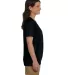 5780 Hanes® Ladies Heavyweight V-neck T-shirt - 5 in Black side view