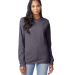 5586 Hanes® Long Sleeve Tagless 6.1 T-shirt - 558 in Charcoal heather front view