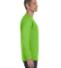 5586 Hanes® Long Sleeve Tagless 6.1 T-shirt - 558 in Lime side view