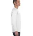 5586 Hanes® Long Sleeve Tagless 6.1 T-shirt - 558 in White side view