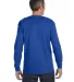 5586 Hanes® Long Sleeve Tagless 6.1 T-shirt - 558 in Deep royal back view