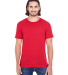 103A Threadfast Apparel Men's Triblend Fleck Short in Red fleck front view