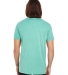 130A Threadfast Apparel Unisex Pigment Dye Short-S SEAFOAM back view