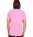 130A Threadfast Apparel Unisex Pigment Dye Short-S CHARITY PINK back view