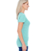 202A Threadfast Apparel Ladies' Triblend Short-Sle in Mint triblend side view