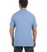 5590 Hanes® Pocket Tagless 6.1 T-shirt - 5590  in Light blue back view