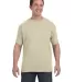 5590 Hanes® Pocket Tagless 6.1 T-shirt - 5590  in Sand front view