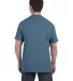 5590 Hanes® Pocket Tagless 6.1 T-shirt - 5590  in Denim blue back view