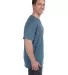 5590 Hanes® Pocket Tagless 6.1 T-shirt - 5590  in Denim blue side view