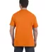 5590 Hanes® Pocket Tagless 6.1 T-shirt - 5590  in Orange back view