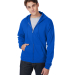 P180 Hanes® PrintPro®XP™ Full Zip Hooded Sweat in Deep royal front view