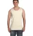 C9360 Comfort Colors Ringspun Garment-Dyed Tank in Ivory front view