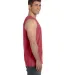 C9360 Comfort Colors Ringspun Garment-Dyed Tank in Crimson side view