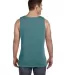 C9360 Comfort Colors Ringspun Garment-Dyed Tank in Blue spruce back view