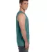 C9360 Comfort Colors Ringspun Garment-Dyed Tank in Blue spruce side view