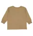 RS3302 Rabbit Skins Toddler Fine Jersey Long Sleev in Coyote brown back view