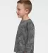 RS3302 Rabbit Skins Toddler Fine Jersey Long Sleev in Vintage camo side view