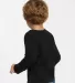 RS3302 Rabbit Skins Toddler Fine Jersey Long Sleev in Black back view