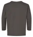 RS3302 Rabbit Skins Toddler Fine Jersey Long Sleev in Charcoal back view