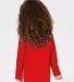 RS3302 Rabbit Skins Toddler Fine Jersey Long Sleev in Red back view