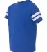 6137 LAT Jersey Youth Football Tee VN ROYAL/ BD WHT side view
