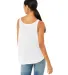 8802 Bella + Canvas - Women's Flowy Tank with Side in White back view