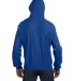 S1051 Champion Logo Reverse Weave Hoodie in Athletic royal back view