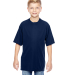 791  Augusta Sportswear Youth Performance Wicking  in Navy front view