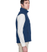 D996 Devon & Jones Men's Soft Shell Vest in Navy side view