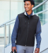 D996 Devon & Jones Men's Soft Shell Vest in Navy front view