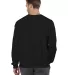 S1049 Champion Logo Reverse Weave Pullover in Black back view
