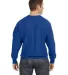 S1049 Champion Logo Reverse Weave Pullover in Athletic royal back view