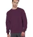 S1049 Champion Logo Reverse Weave Pullover in Maroon front view