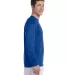 CC8C Champion Logo Long-Sleeve Tagless Tee in Royal blue side view