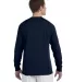 CC8C Champion Logo Long-Sleeve Tagless Tee in Navy back view