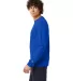 CC8C Champion Logo Long-Sleeve Tagless Tee in Athletic royal side view