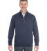 DG478 Devon & Jones Men's Manchester Fully-Fashion in Navy/ graphite front view