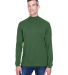 D420 Devon & Jones Adult Sueded Cotton Jersey Mock in Forest front view