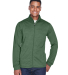 DG796 Devon & Jones Men's Newbury Colorblock Mélange Fleece Full-zip Catalog catalog view