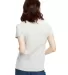 US Blanks US100 Women's Jersey T-Shirt in Silver back view